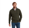 Schoffel Calton Cotton Cashmere Cable Quarter Zip Jumper in Loden