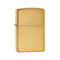 Zippo Brushed Brass Lighter